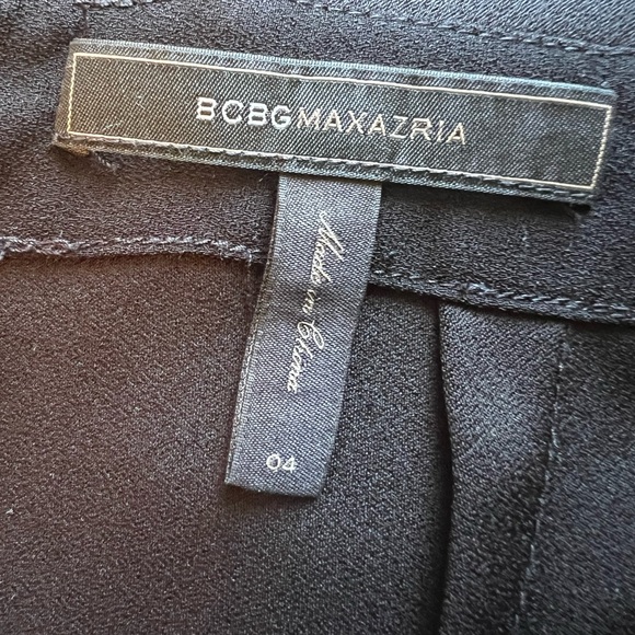 BCBG MaxAzria Black and White Jumpsuit - Picture 8 of 10